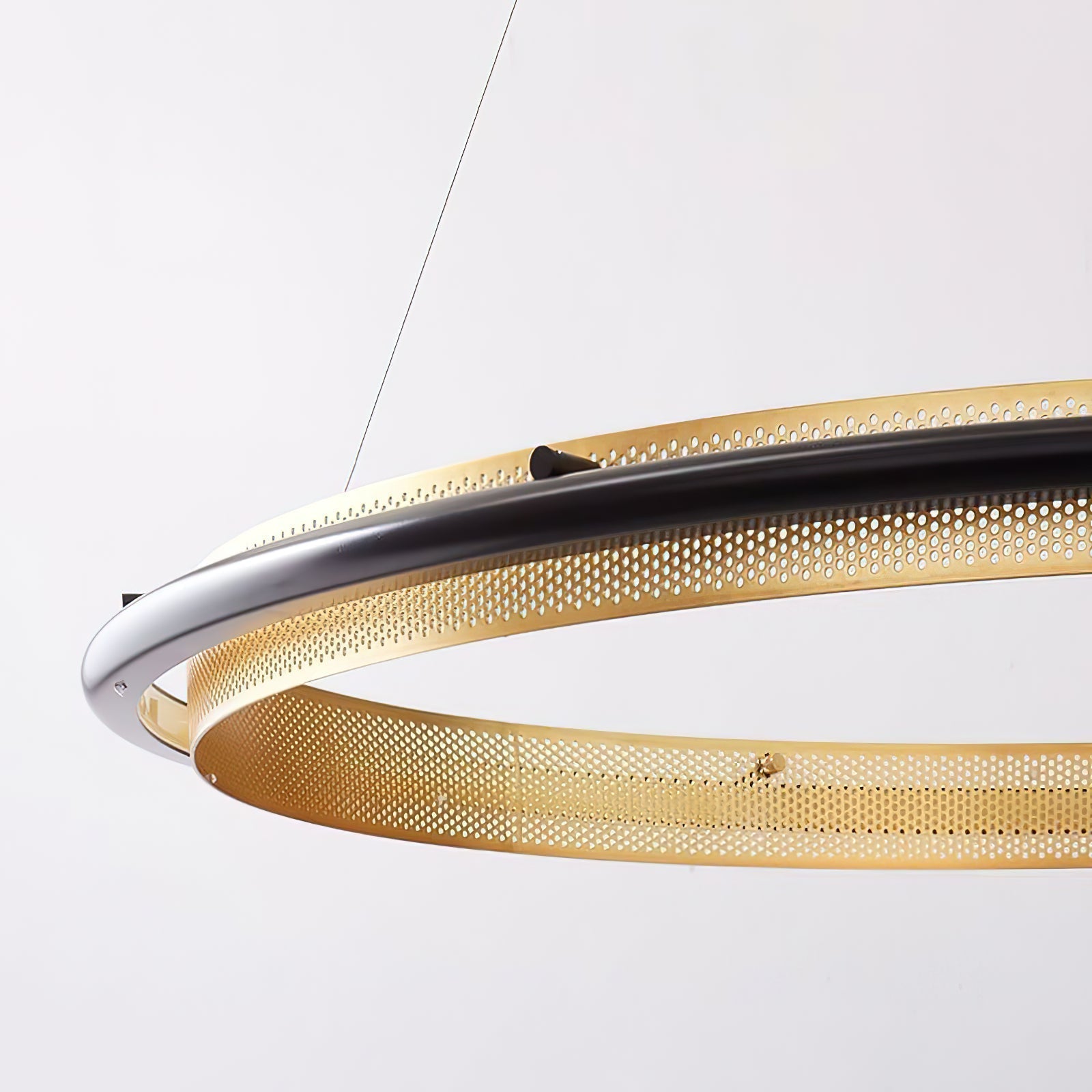 Himinuvyo Moderne Minimaliste LED Acrylique Métal Lustre - Neutralighting