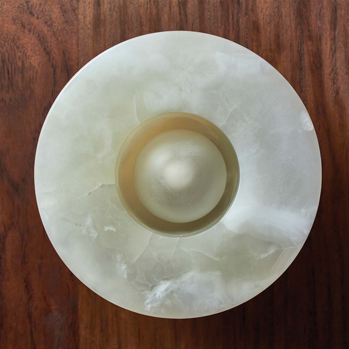 Ildvuvyo Surface Modern Minimalist Glass Metal Sconce Wall Lamp - Lamp Copper