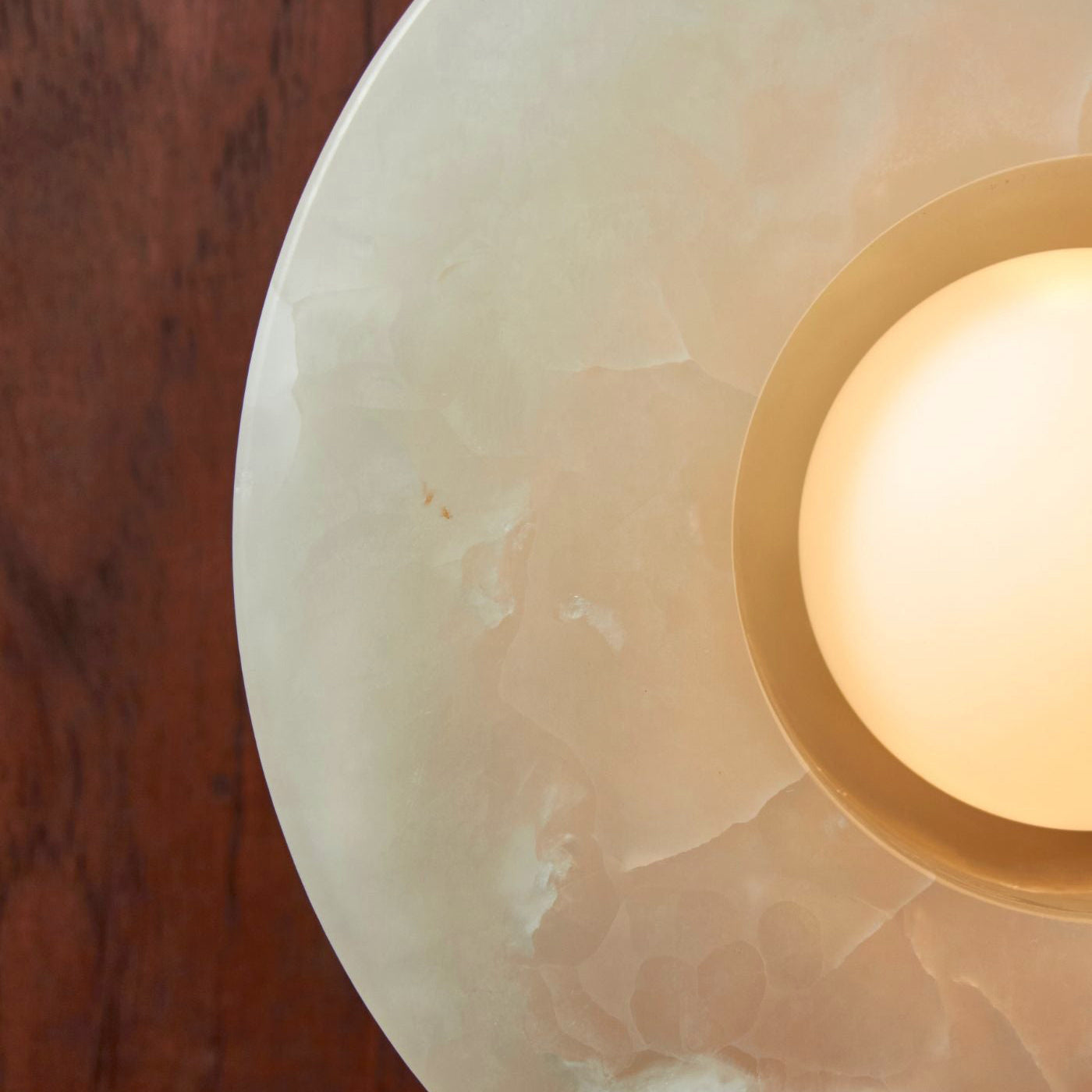 Ildvuvyo Surface Modern Minimalist Glass Metal Sconce Wall Lamp - Lamp Copper