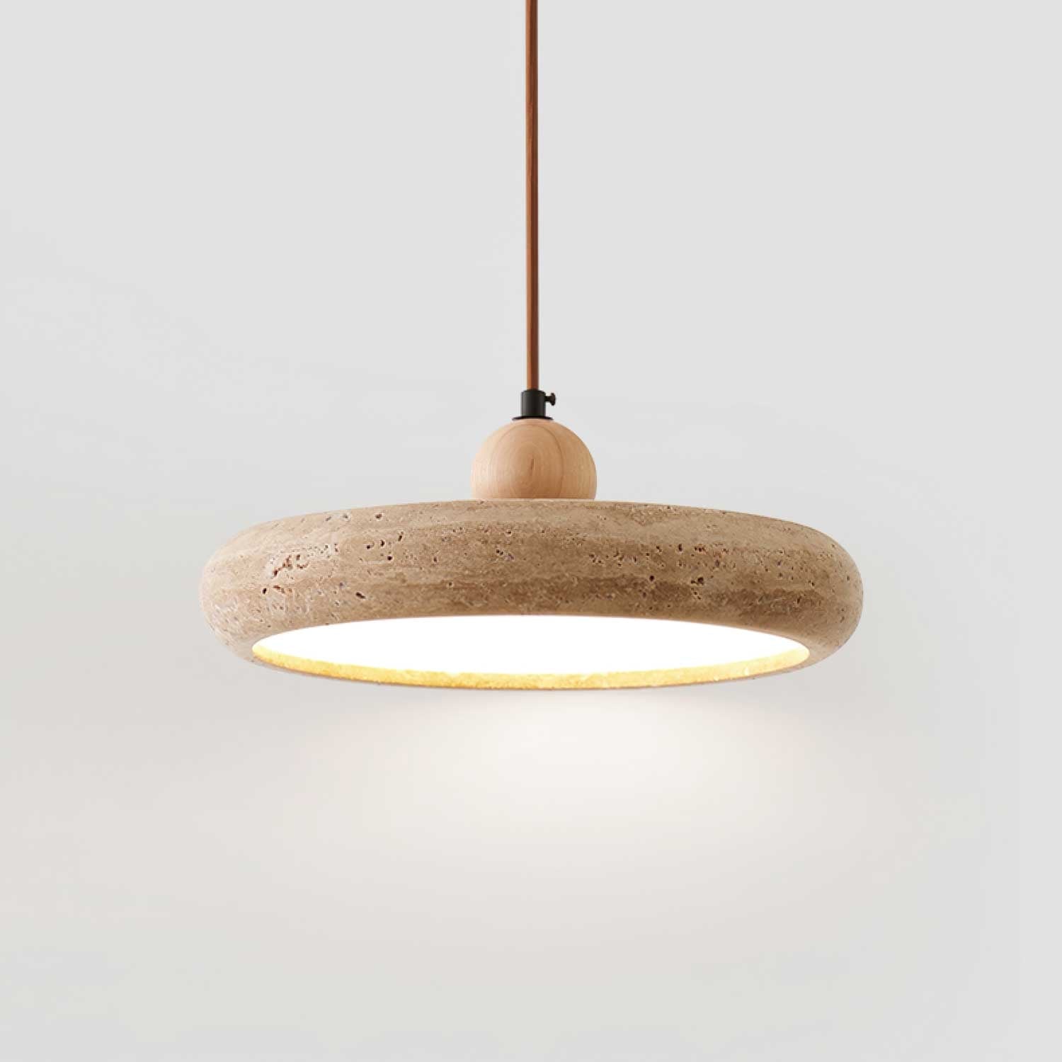 Zesolor Minimalist Travertine Pendant Light - Letslighting
