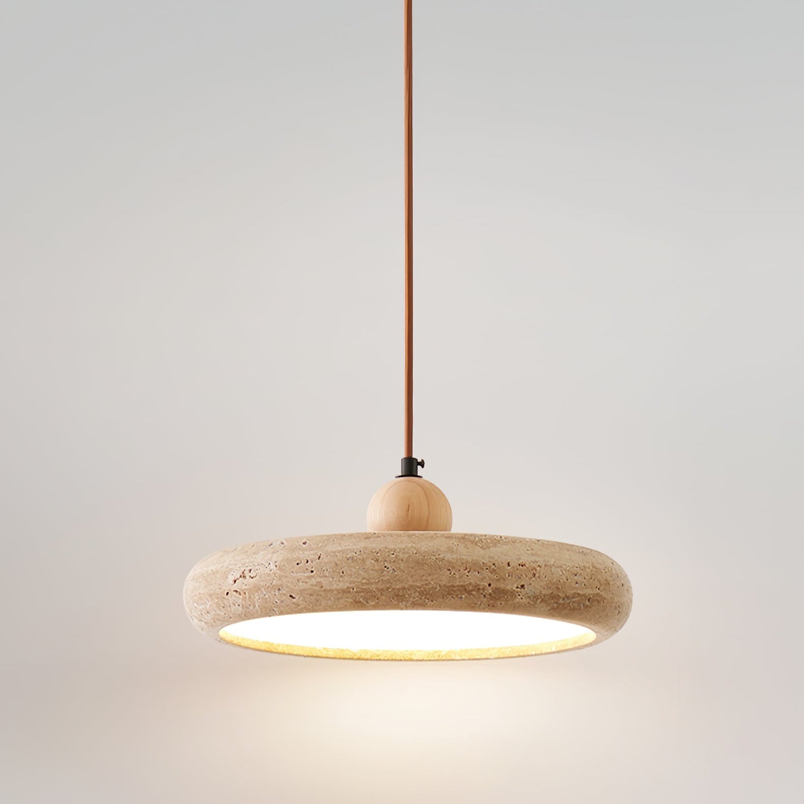 Zesolor Minimalist Travertine Pendant Light - Letslighting
