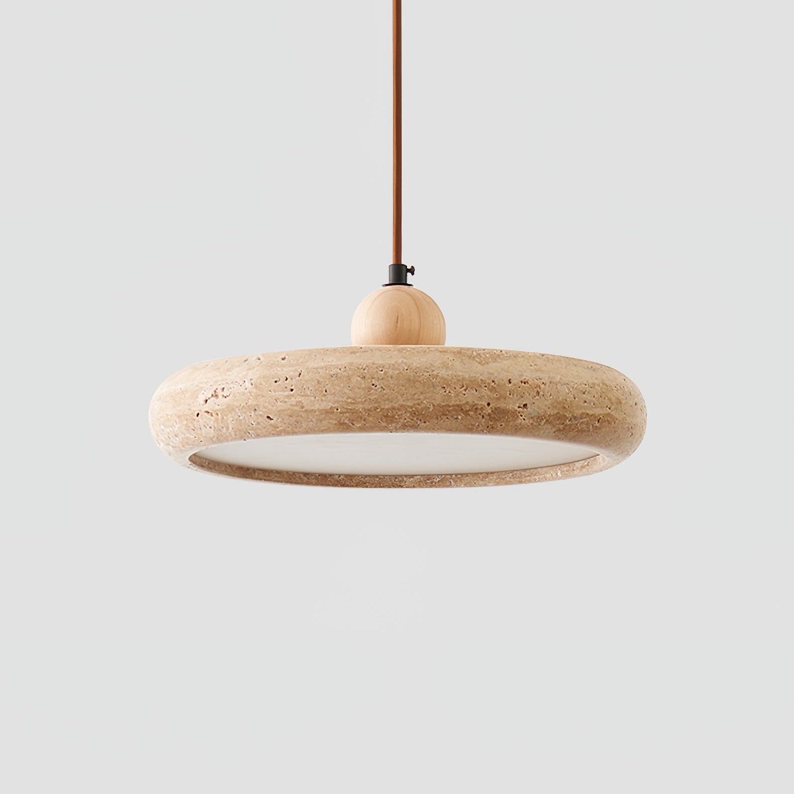 Zesolor Minimalist Travertine Pendant Light - Letslighting