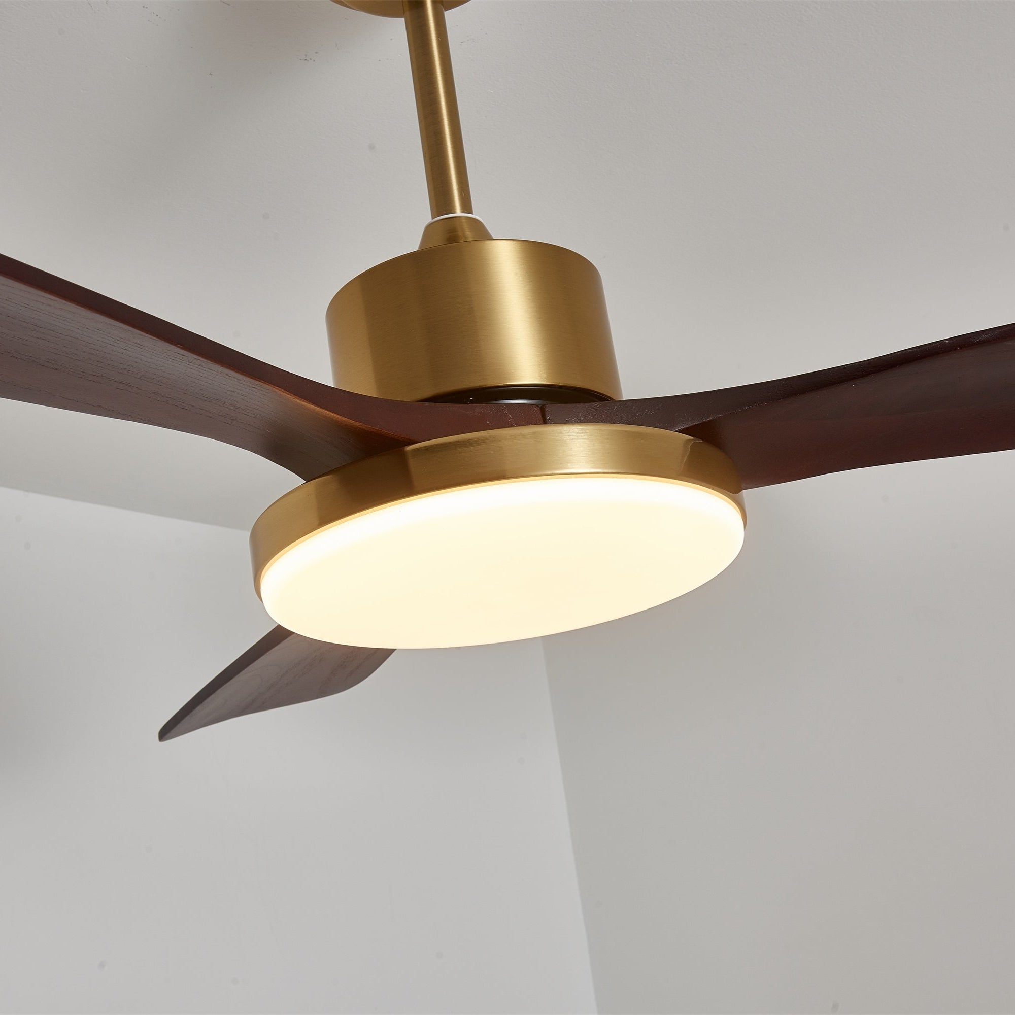 Diagramme montrant les dimensions du plafonnier ventilateur Xen Diam. 91cm x H 40cm