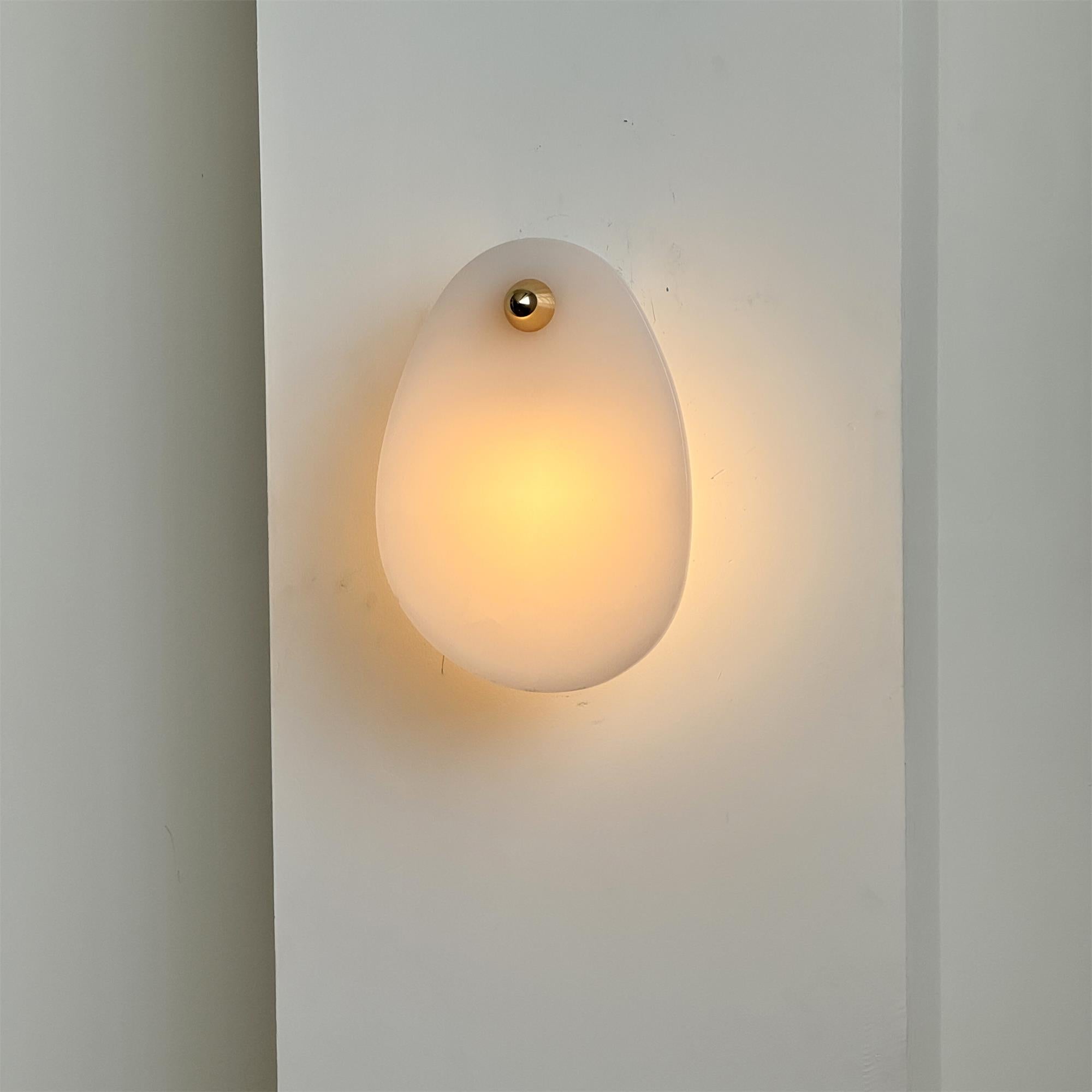 Norduvys Modern Luxurious Metal Marble Wall Lamp - Lamp Copper