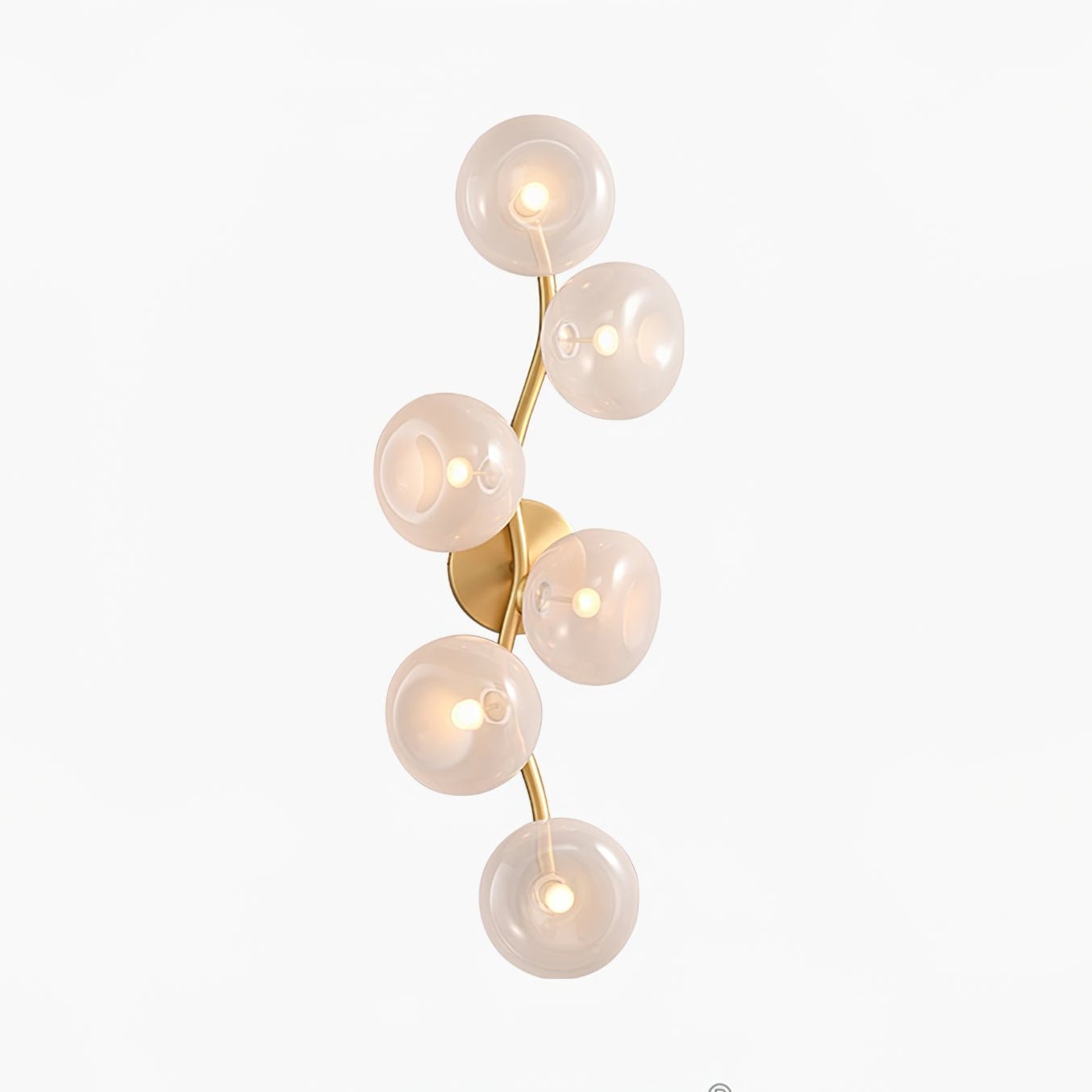 Applique Murale Vigne Art Nordique En Verre - Neutralighting