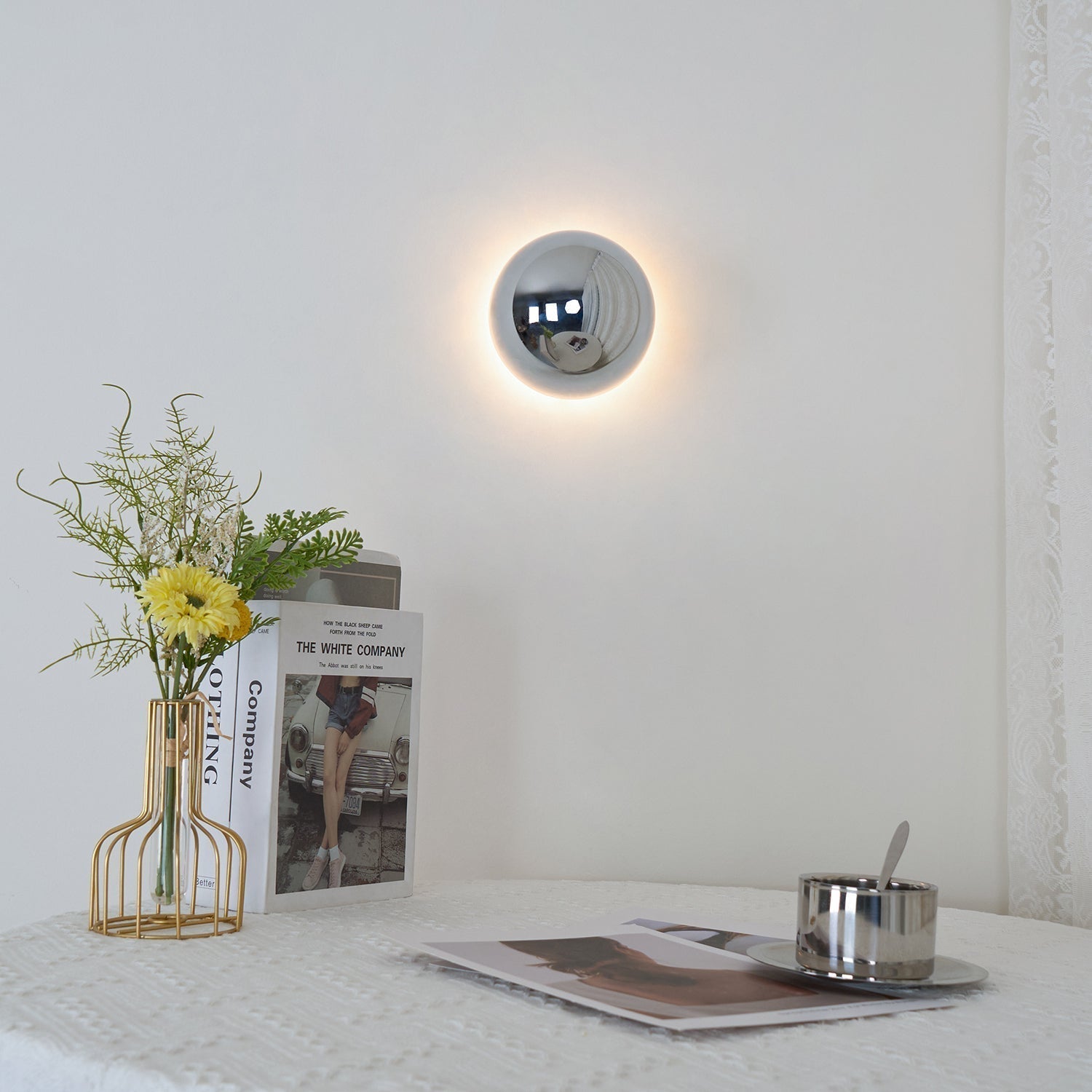 Louisa Applique Murale Moderne Minimaliste Sphère Sconce - Neutralighting