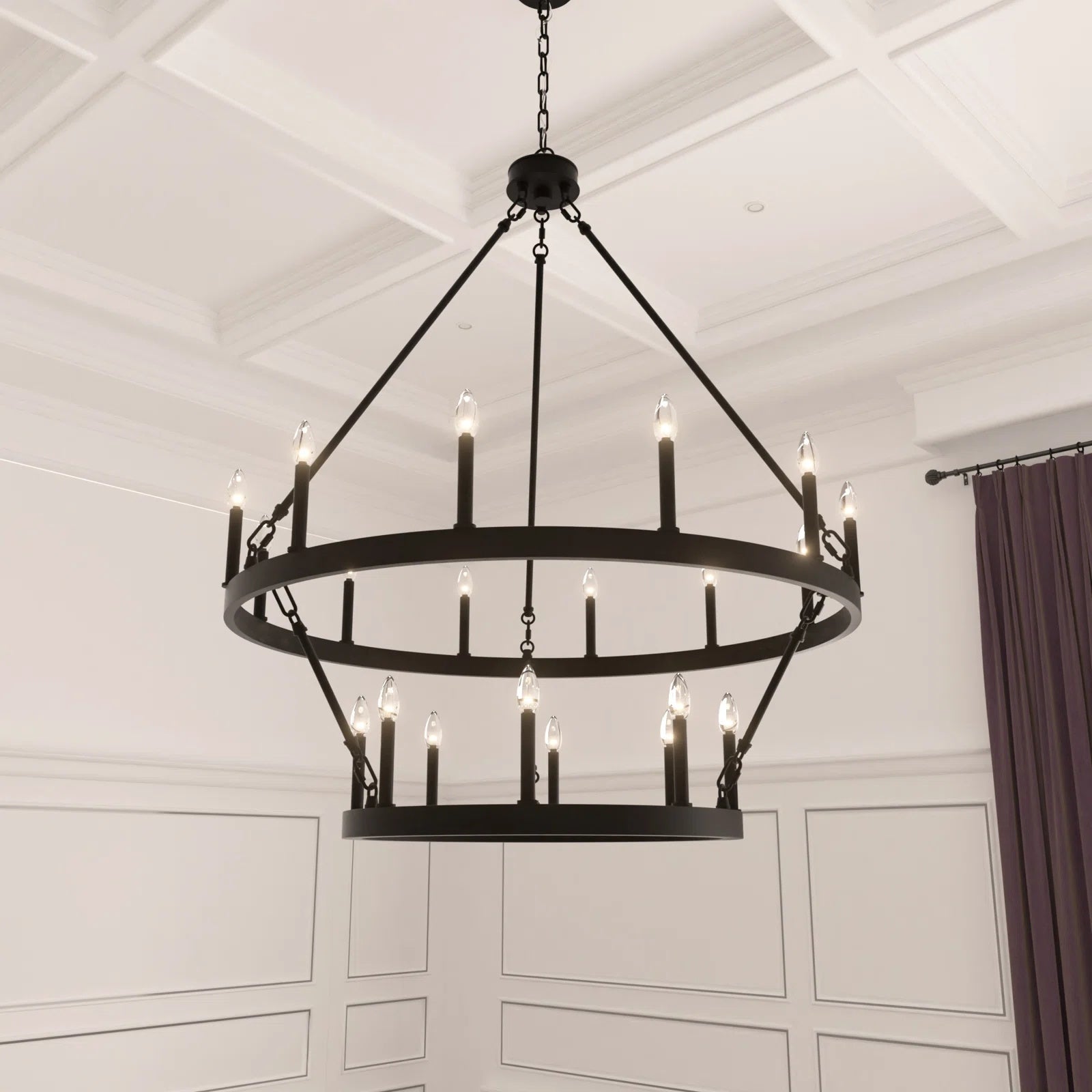 Mjolkuvyo Moderne Minimaliste Métal Lustre - Neutralighting
