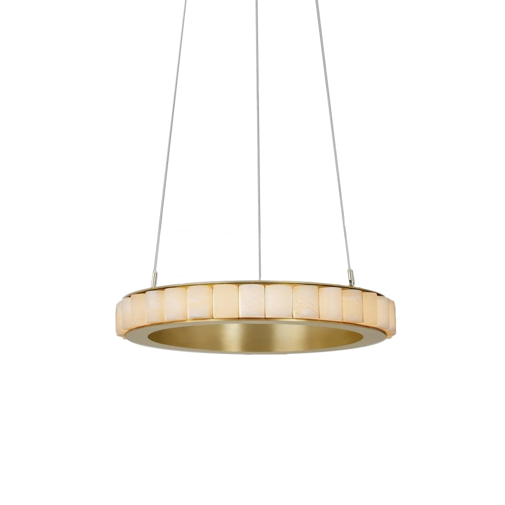 Sifuvyh Postmodern Luxury Stainless Alabaster Chandelier - Lamp Copper