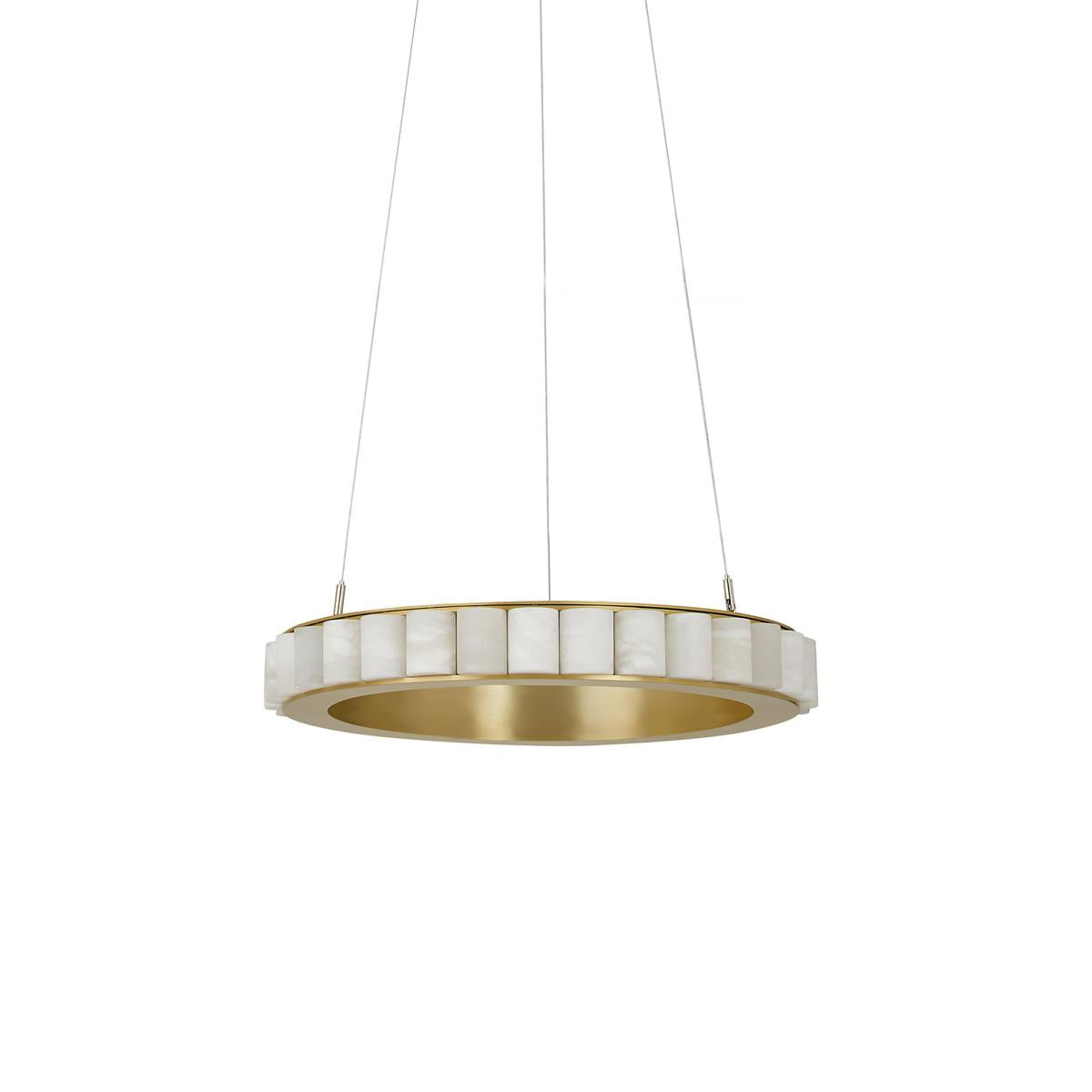 Sifuvyh Postmodern Luxury Stainless Alabaster Chandelier - Lamp Copper