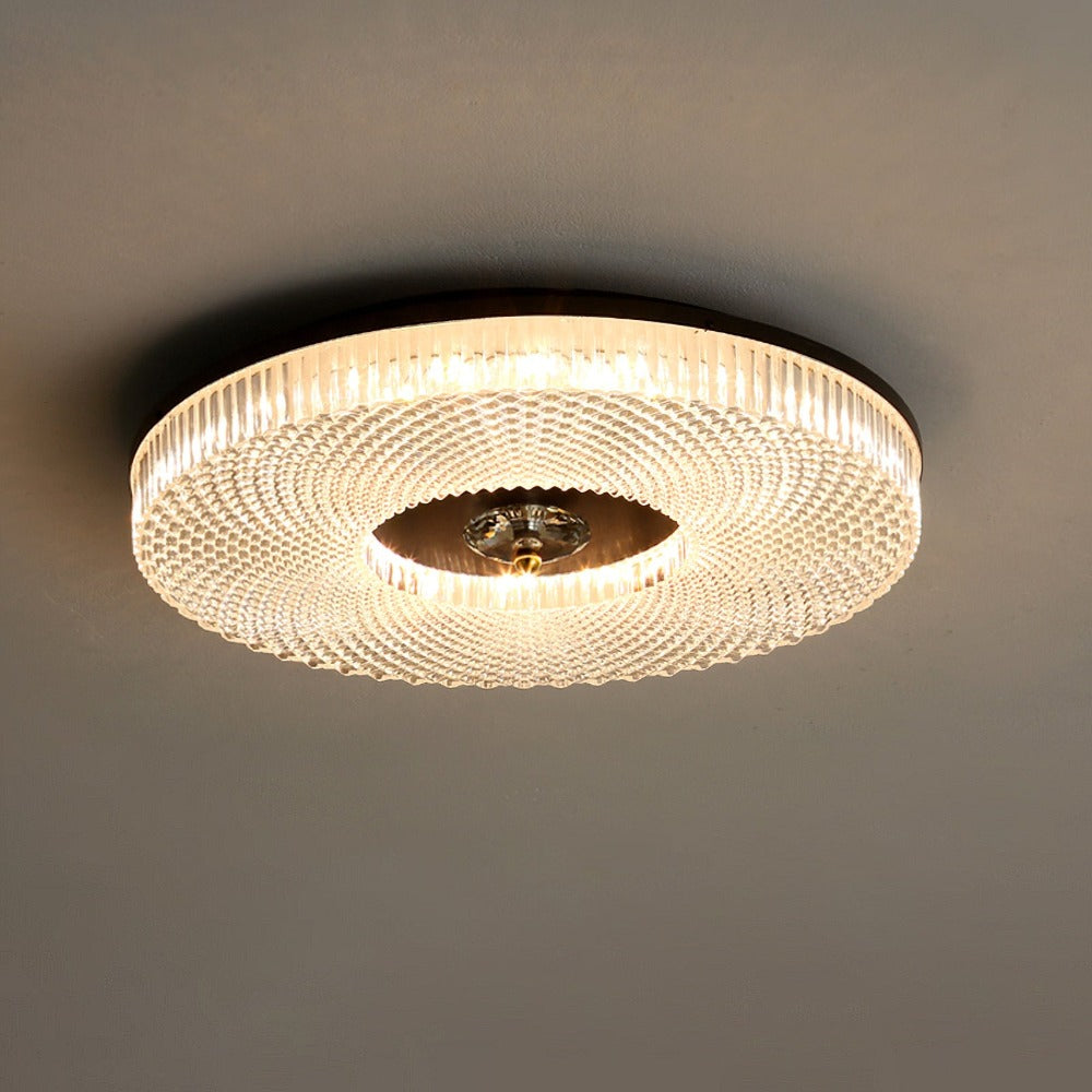 Orb Plafonnier Moderne Rond LED Blanc/Doré/Noir Chambre à Coucher - Neutralighting