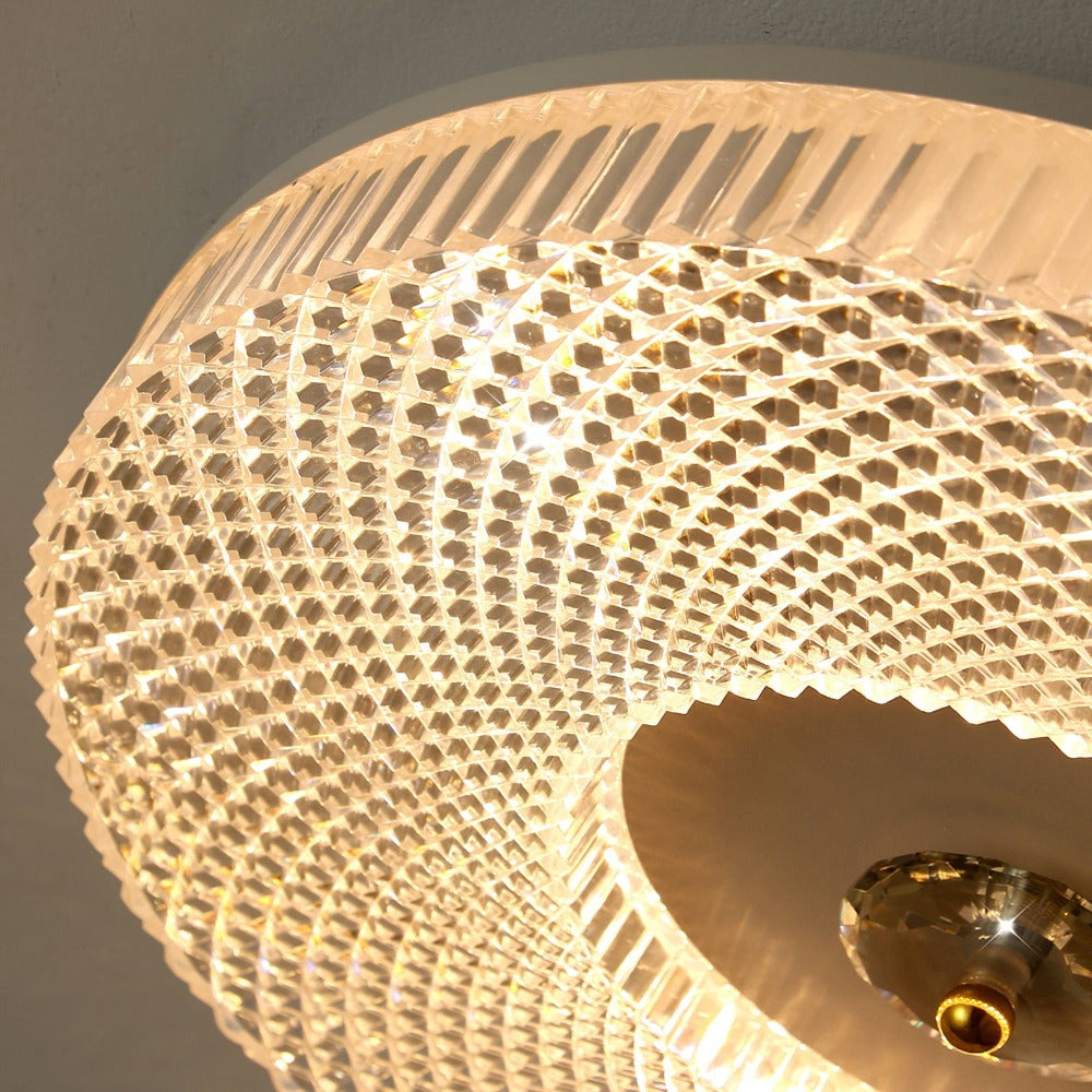 Orb Plafonnier Moderne Rond LED Blanc/Doré/Noir Chambre à Coucher - Neutralighting