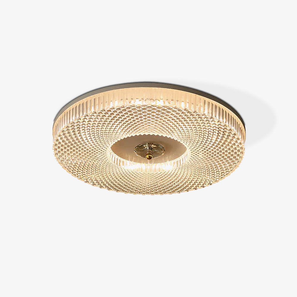 Orb Plafonnier Moderne Rond LED Blanc/Doré/Noir Chambre à Coucher - Neutralighting