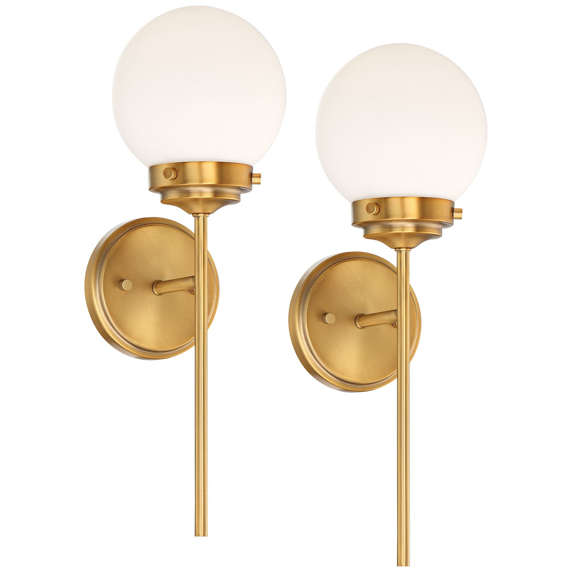 Waegnuvyh Moderne Minimaliste Laiton Verre Applique Murale - Neutralighting
