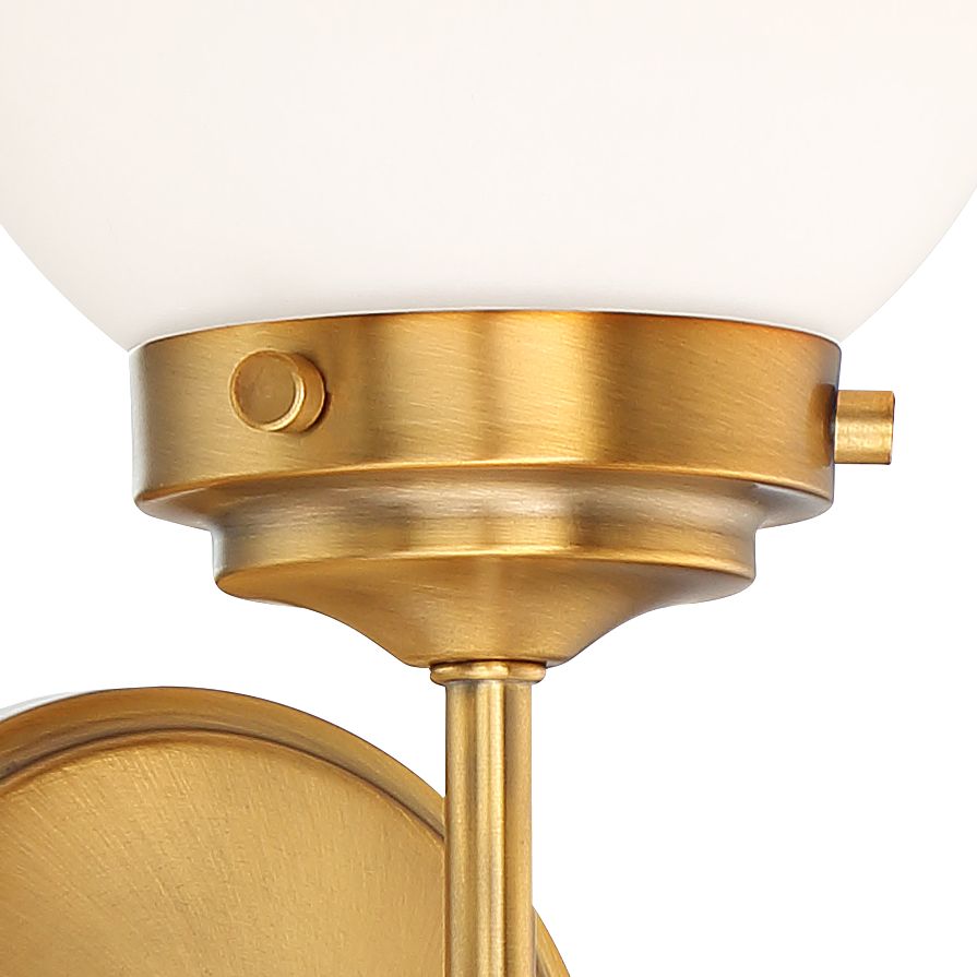 Waegnuvyh Moderne Minimaliste Laiton Verre Applique Murale - Neutralighting