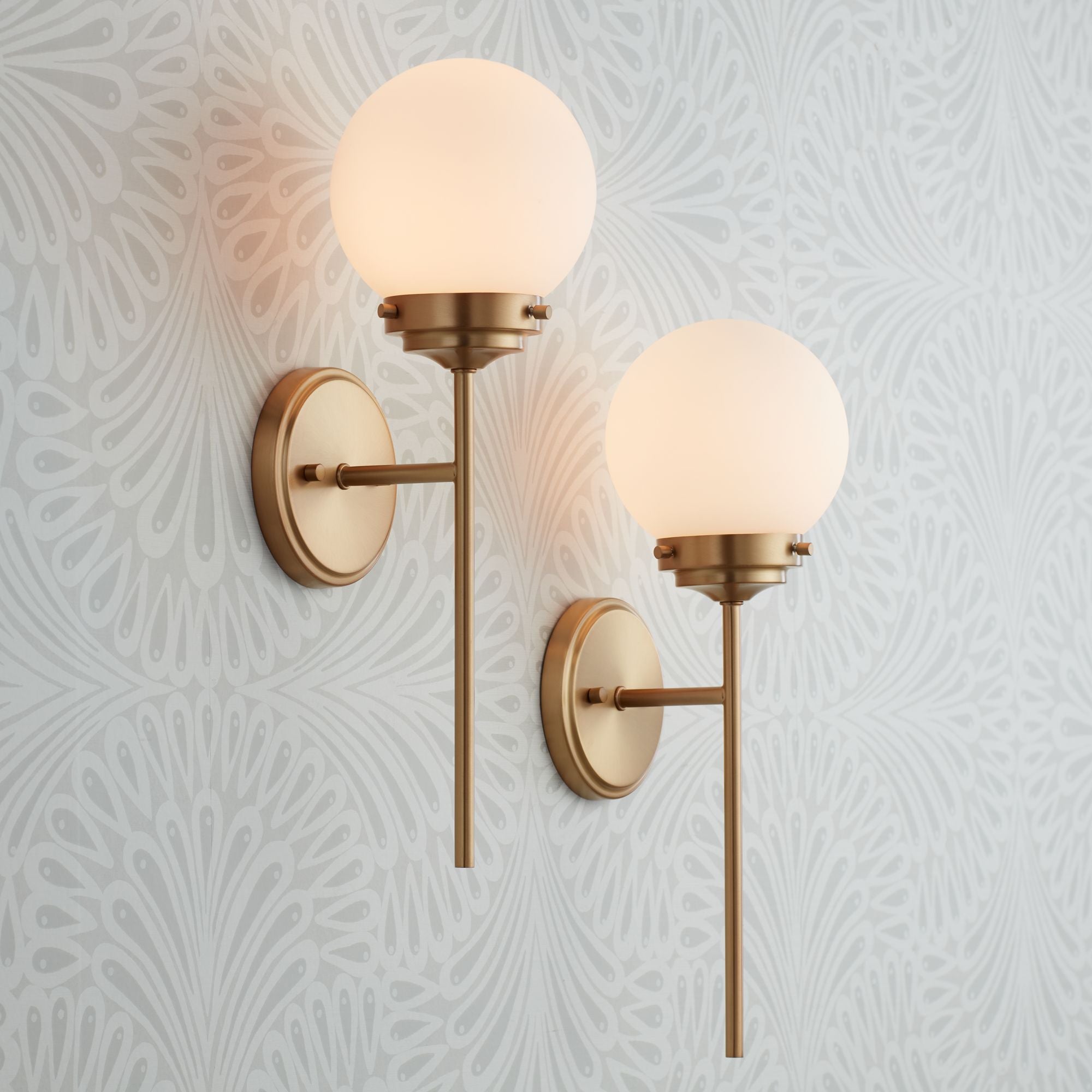 Waegnuvyh Moderne Minimaliste Laiton Verre Applique Murale - Neutralighting