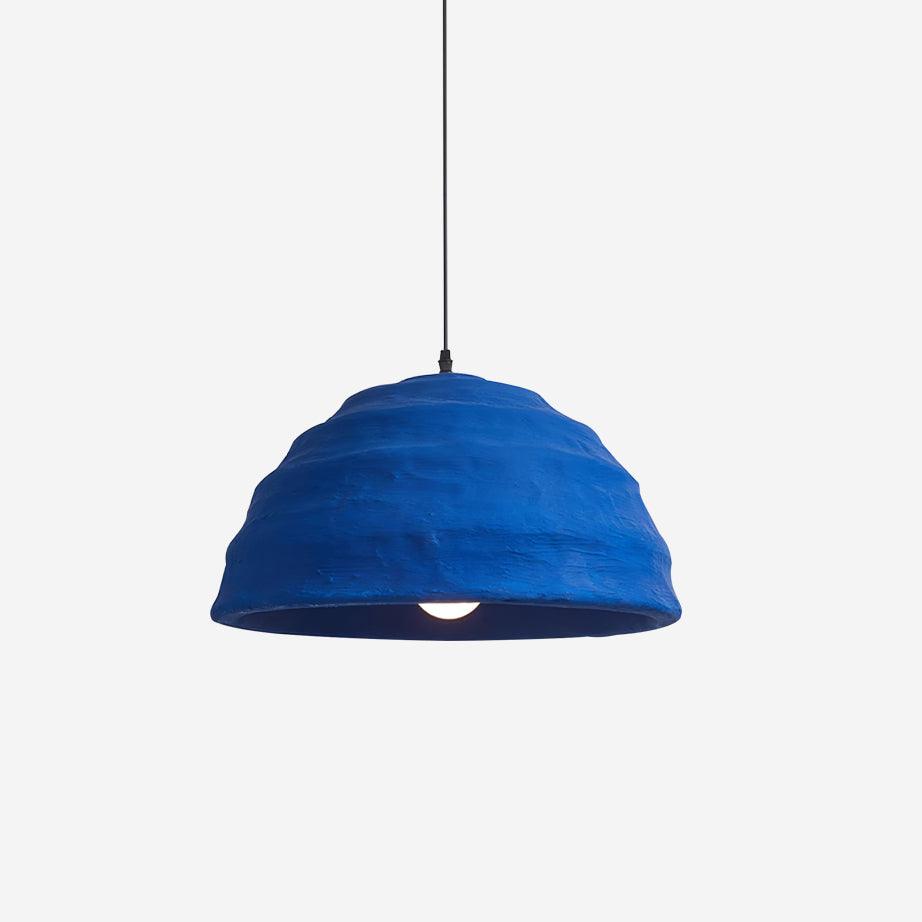 Lemon Suspension Avec Abat-jour en Polystyrène Bleu Style Urbain Industriel - Neutralighting