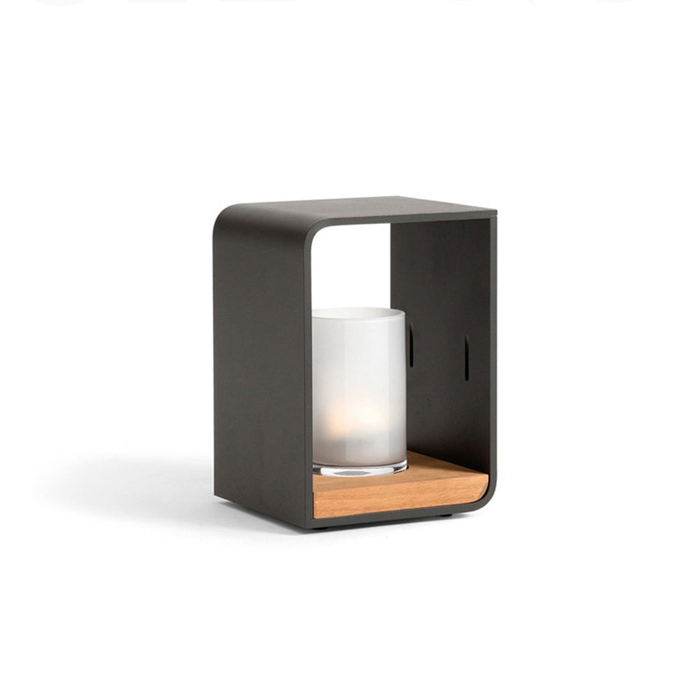 Halie Lampadaire Solaire Bougie Moderne. Métal. Noir. Allée - Neutralighting