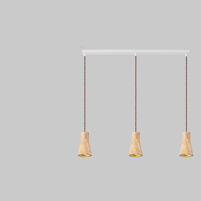 Muto Cottage Installer LED Suspension Bois Cuisine/Chambre à coucher - Neutralighting