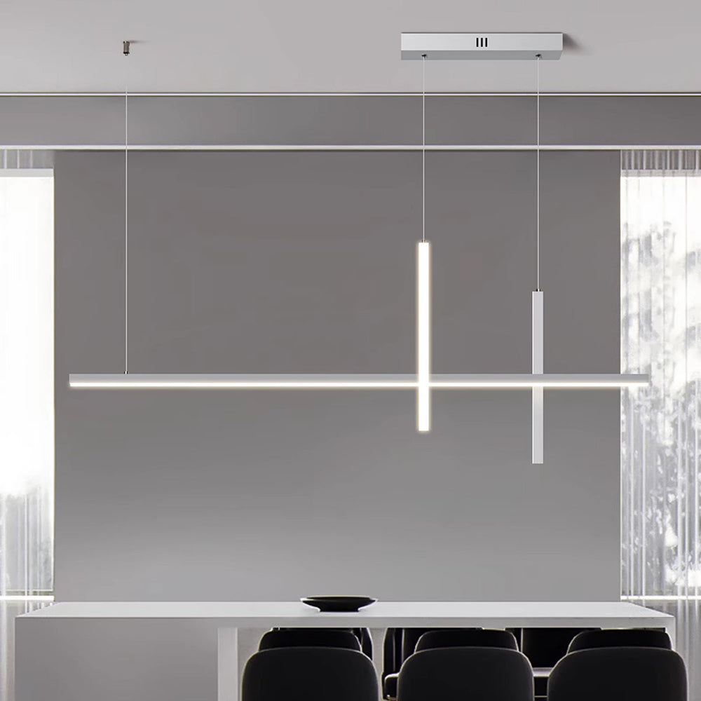 Ray Moderne Suspension Métal/Acrylique Noir/Blanc Salle à manger - Neutralighting