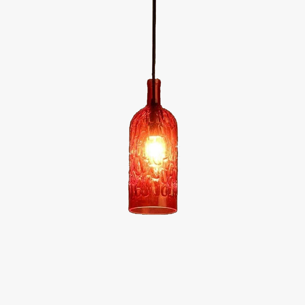 Valentina Vintage Suspension Bouteille de vin Métal/Verre Salon/Chambre à coucher - Neutralighting