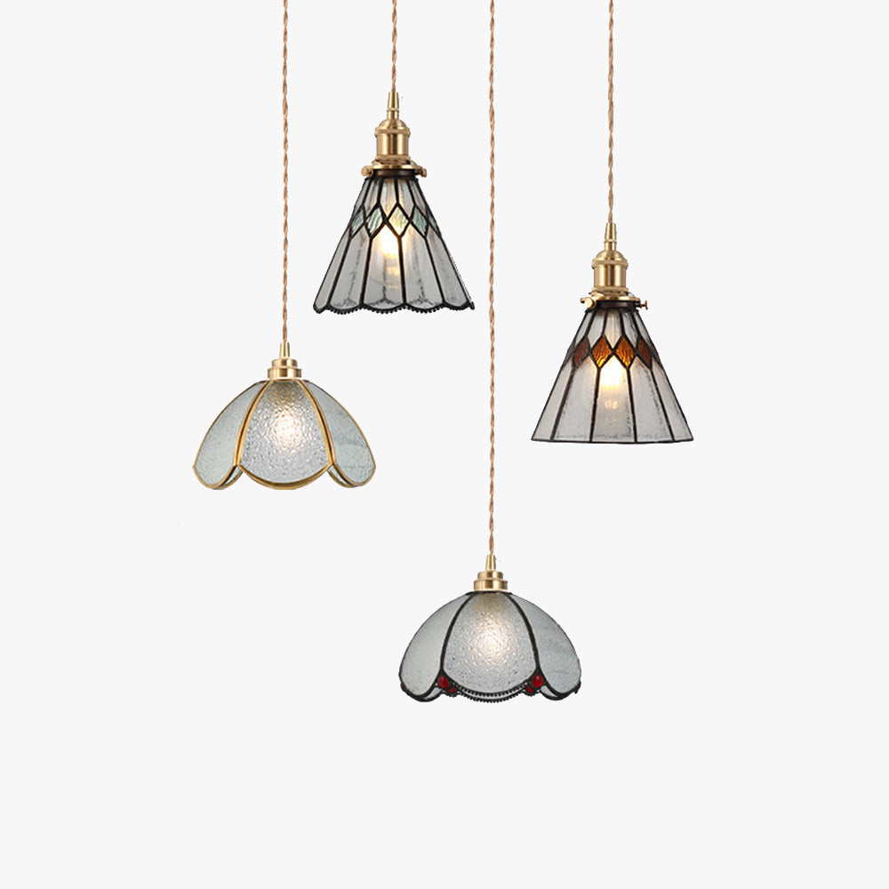 Valentina Vintage Suspension Verre Chambre À Coucher/Salle À Manger - Neutralighting