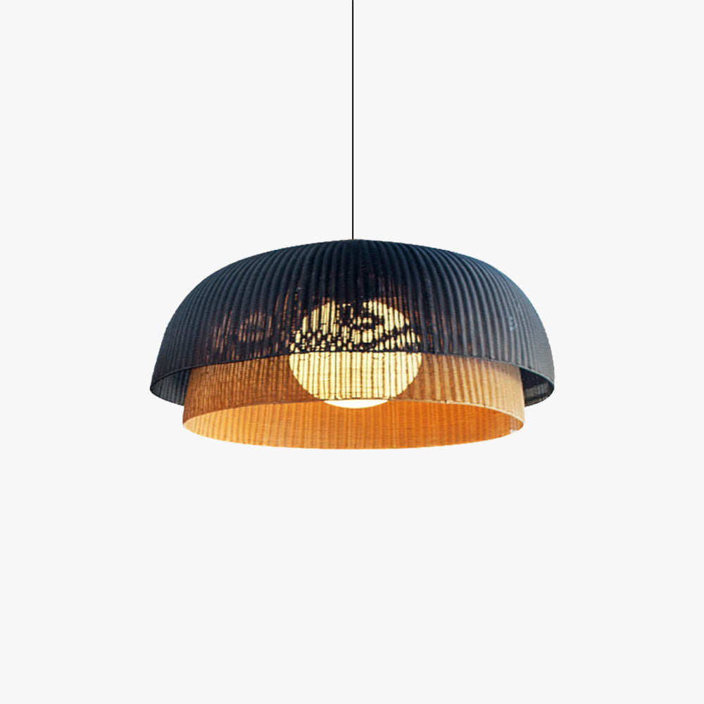Ritta Cottage LED Suspension Métal/Rotin Chambre À Coucher/Salle À Manger - Neutralighting