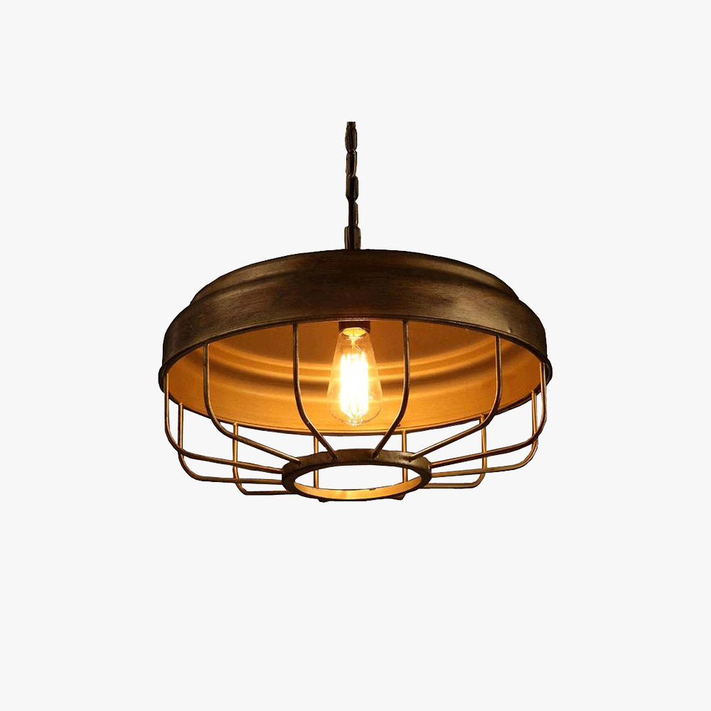 Silva Industriel LED Suspension Métal/Verre Chambre À Coucher/Salle À Manger - Neutralighting