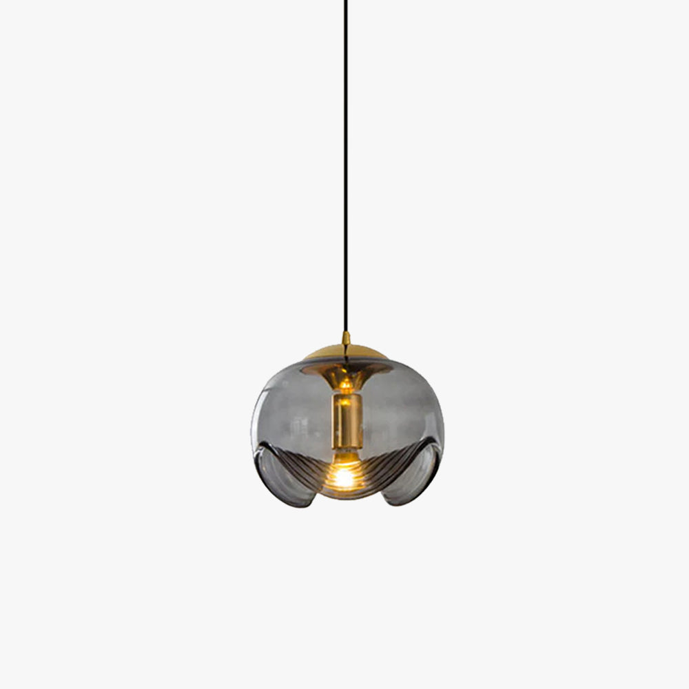 Valentina Design LED Globe Suspension Verre Chambre À Coucher - Neutralighting