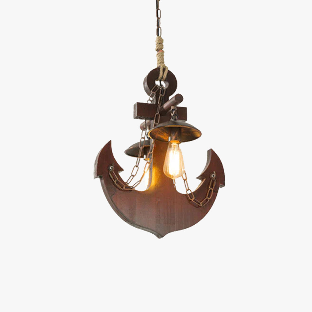 Epoch Rétro LED Suspension Bois Métal Verre Salon/Salle À Manger - Neutralighting