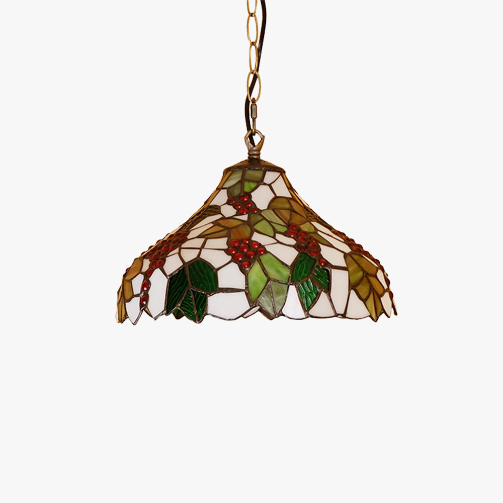 Tiffany Designer Suspension Métal Verre Salle À Manger - Neutralighting