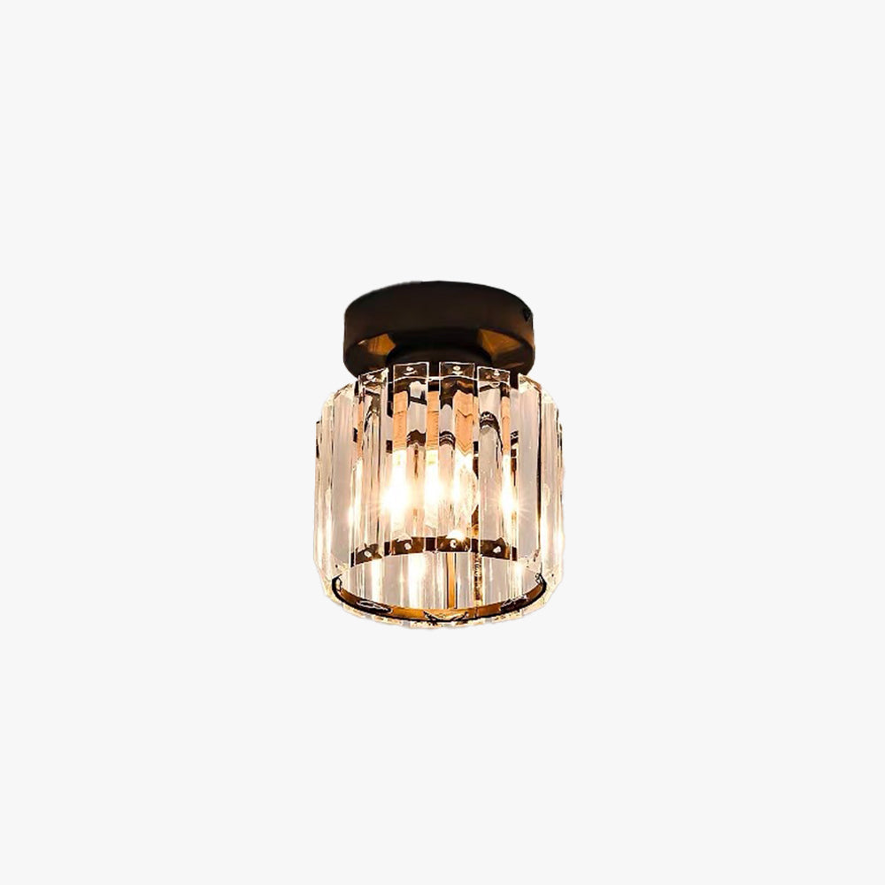 Arisha Moderne Plafonnier Métal Verre Chambre À Coucher