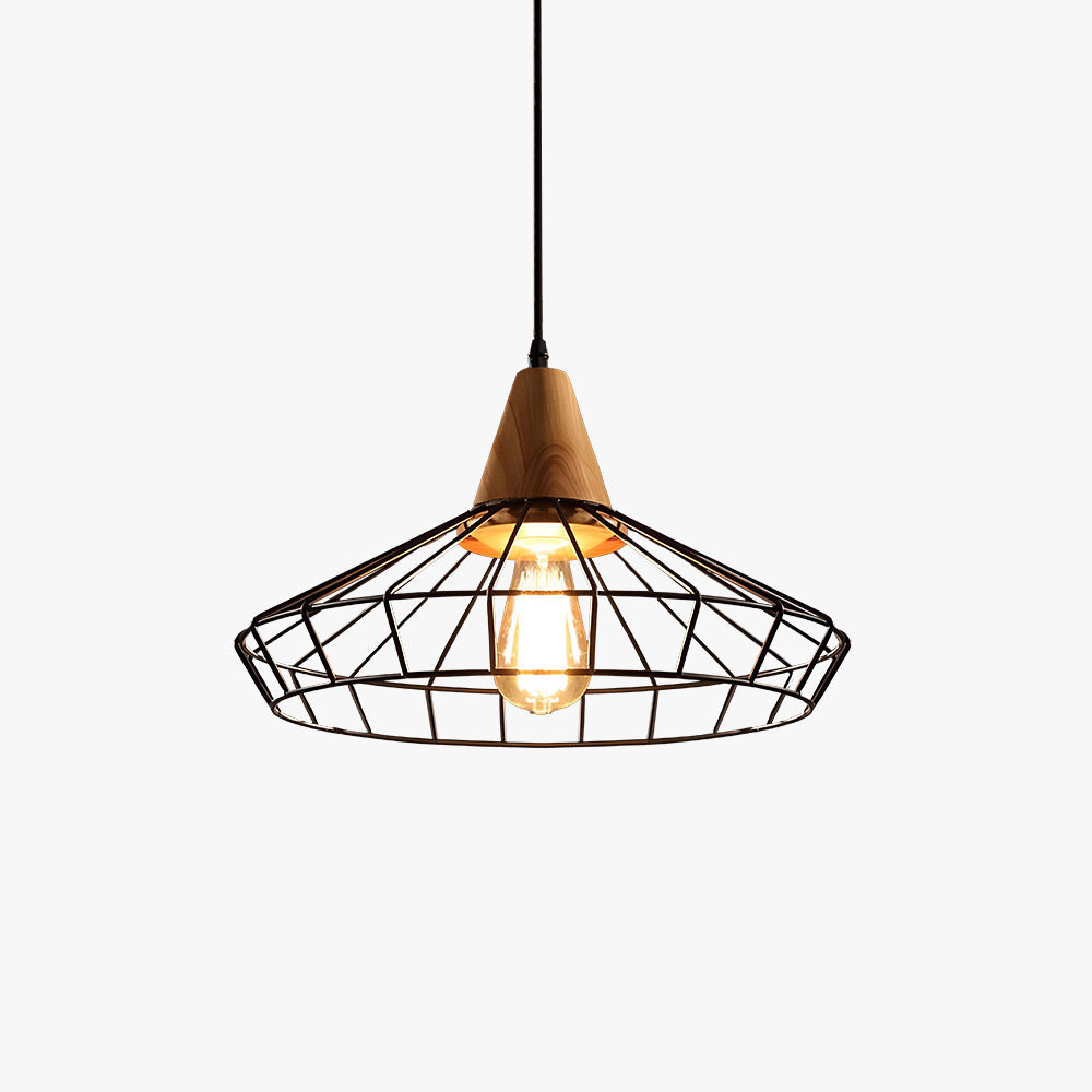 Silva Industriel Minimaliste Suspension Métal Salon - Neutralighting