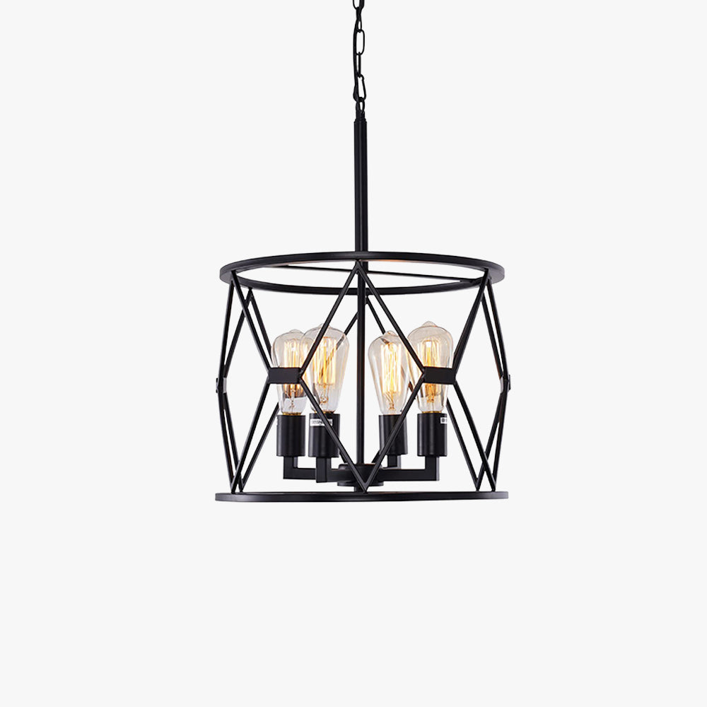 Silva Moderne Industriel LED Suspension Métal Salle À Manger - Neutralighting