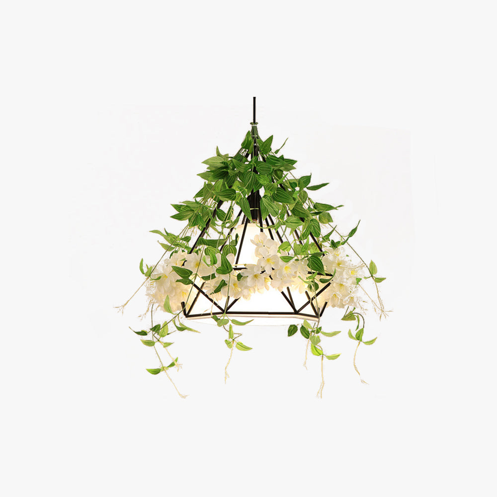Arisha Moderne Fleurs LED Suspension Métal Salon - Neutralighting