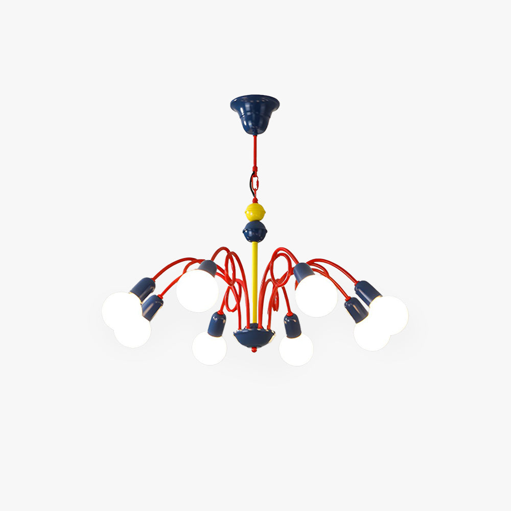 Valentina Lustre Moderne LED Mélange de Correspondance Sphérique Chambre D'enfant