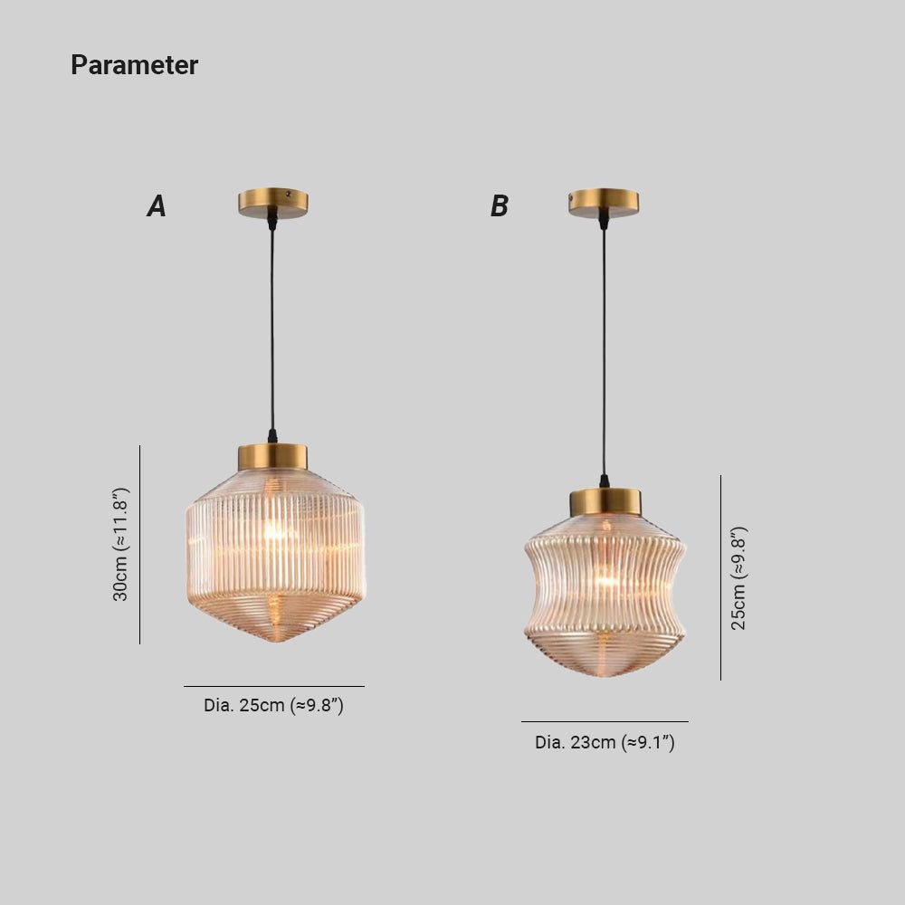 Valentina Suspension Luminaire Moderne LED Gris Fumé Verre Chambre - Neutralighting