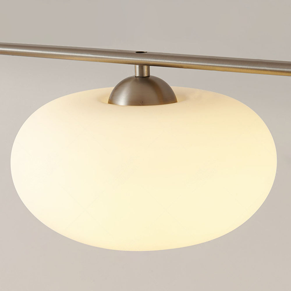 Valentina Suspension Multi Moderne, Verre/Metal, Blanc, Salon - Neutralighting