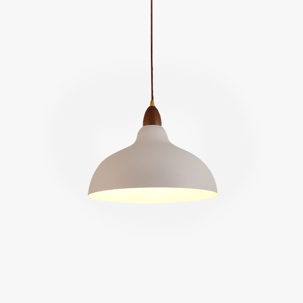 Valentina Suspension Bol Moderne, Métal, Noir/Blanc, Salon - Neutralighting