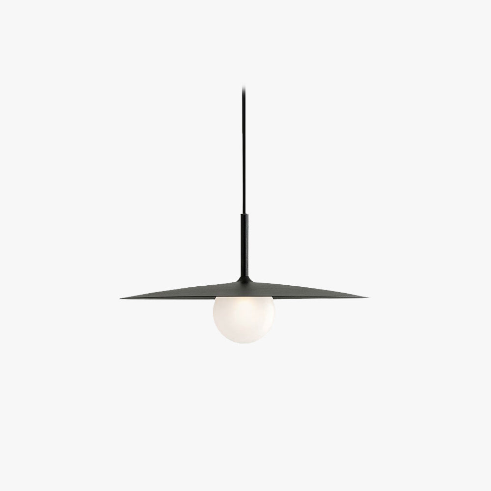 Arisha Suspension Dôme Moderne, Métal /Verre, Noir/Blanc/Grise, Chambre - Neutralighting