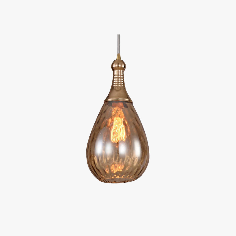 Arisha Vintage LED Suspension Métal Verre Chambre à coucher Salon - Neutralighting