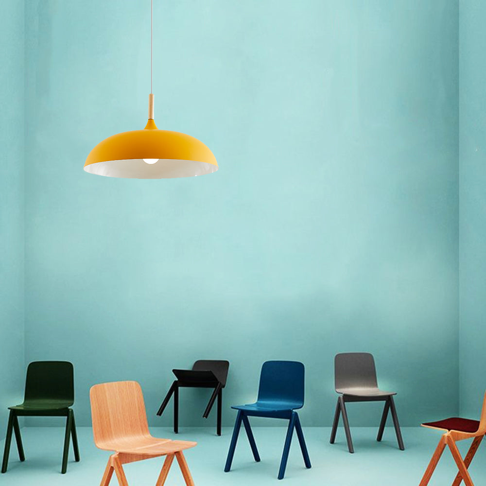 Arisha Minimaliste LED Suspension Noir/Blanc/Bleu/ Métal Chambre à coucher - Neutralighting