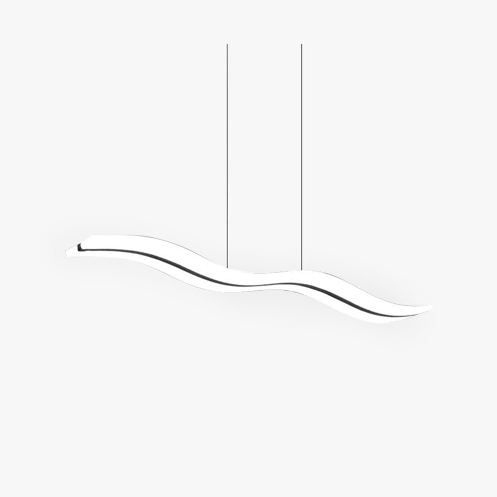 Arisha Moderne LED Suspension Blanc Métal Acrylique Salon Chambre à coucher - Neutralighting