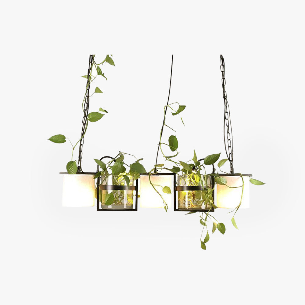 Epoch Moderne LED Suspension Noir Métal Verre Salon Salle à manger - Neutralighting