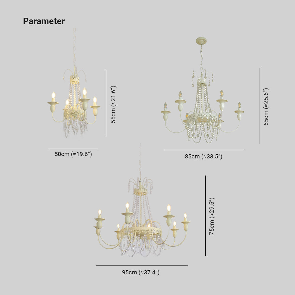Sliva Lustre Lanterne Retro, Metal/Cristal, Blanc, Salon - Neutralighting
