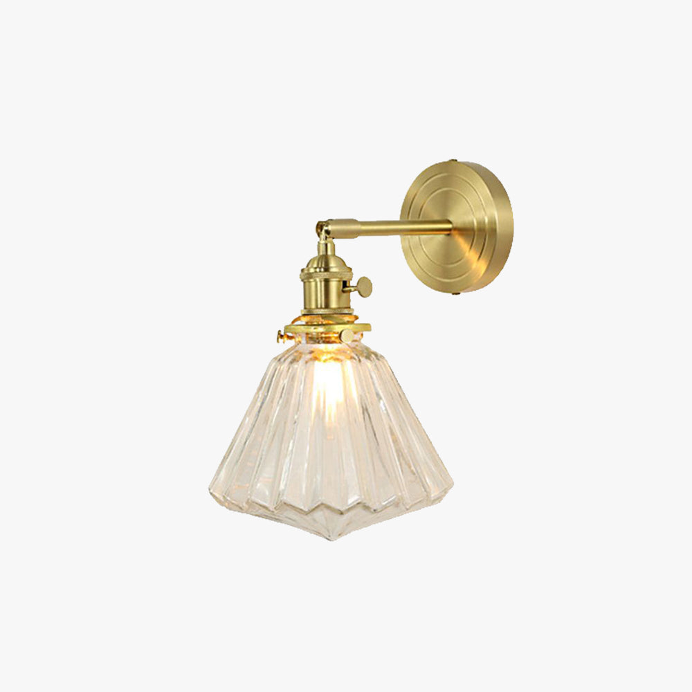 Valentina Applique Murale Boule/Fleur Luxe, Métal/Verre, Salle à Manger - Neutralighting