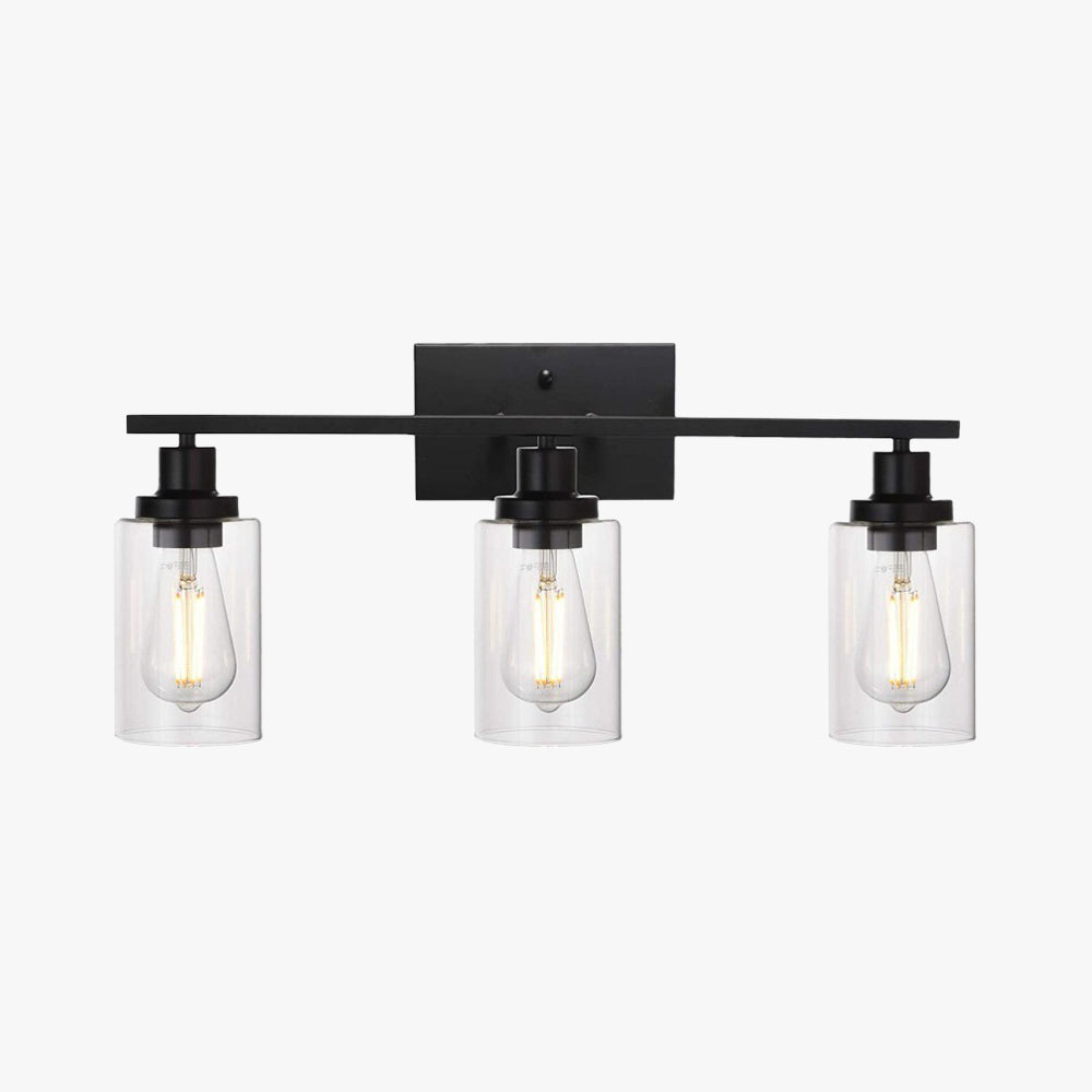 Silva Applique Murale Industrielle LED Métal/Verre Salon/Chambre à Coucher/Salle à Manger - Neutralighting