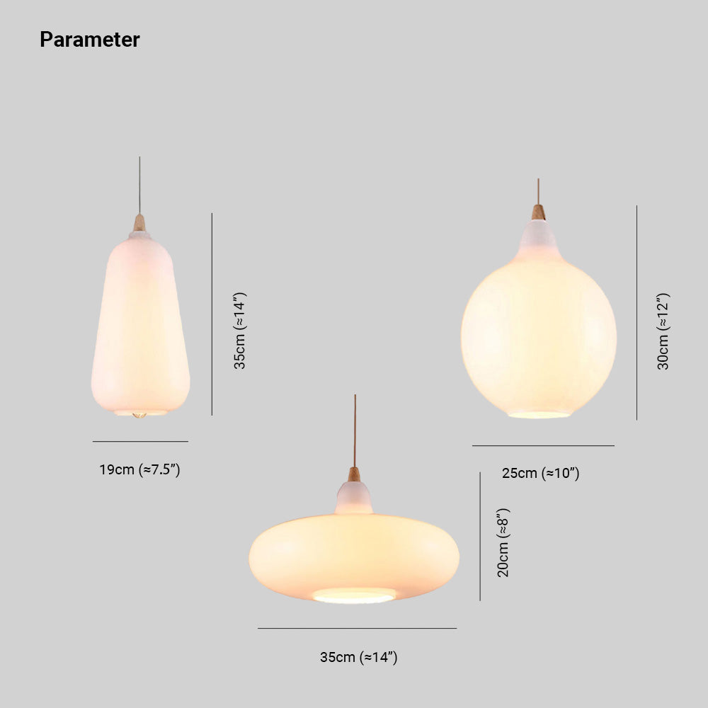 Valentina Suspension , 4 Couleur, 3 Style - Neutralighting