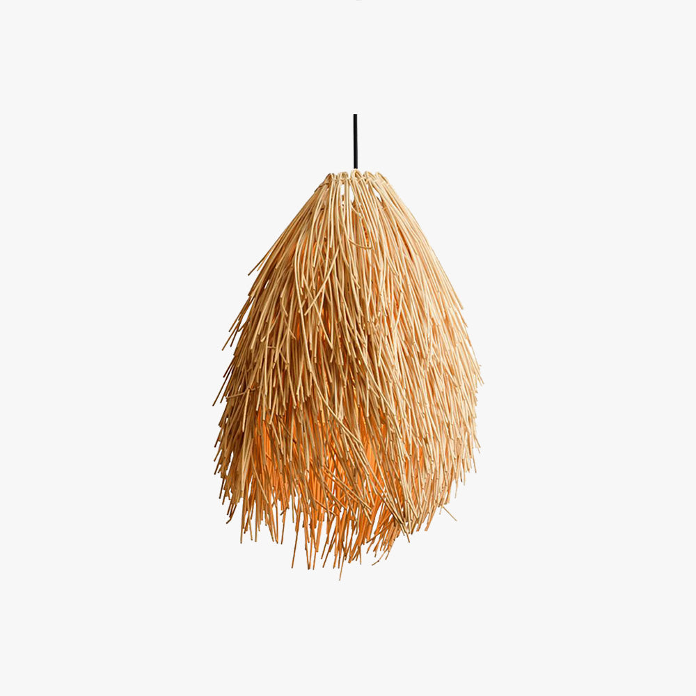 Ritta Suspension en Rotin, 36CMx53CM - Neutralighting