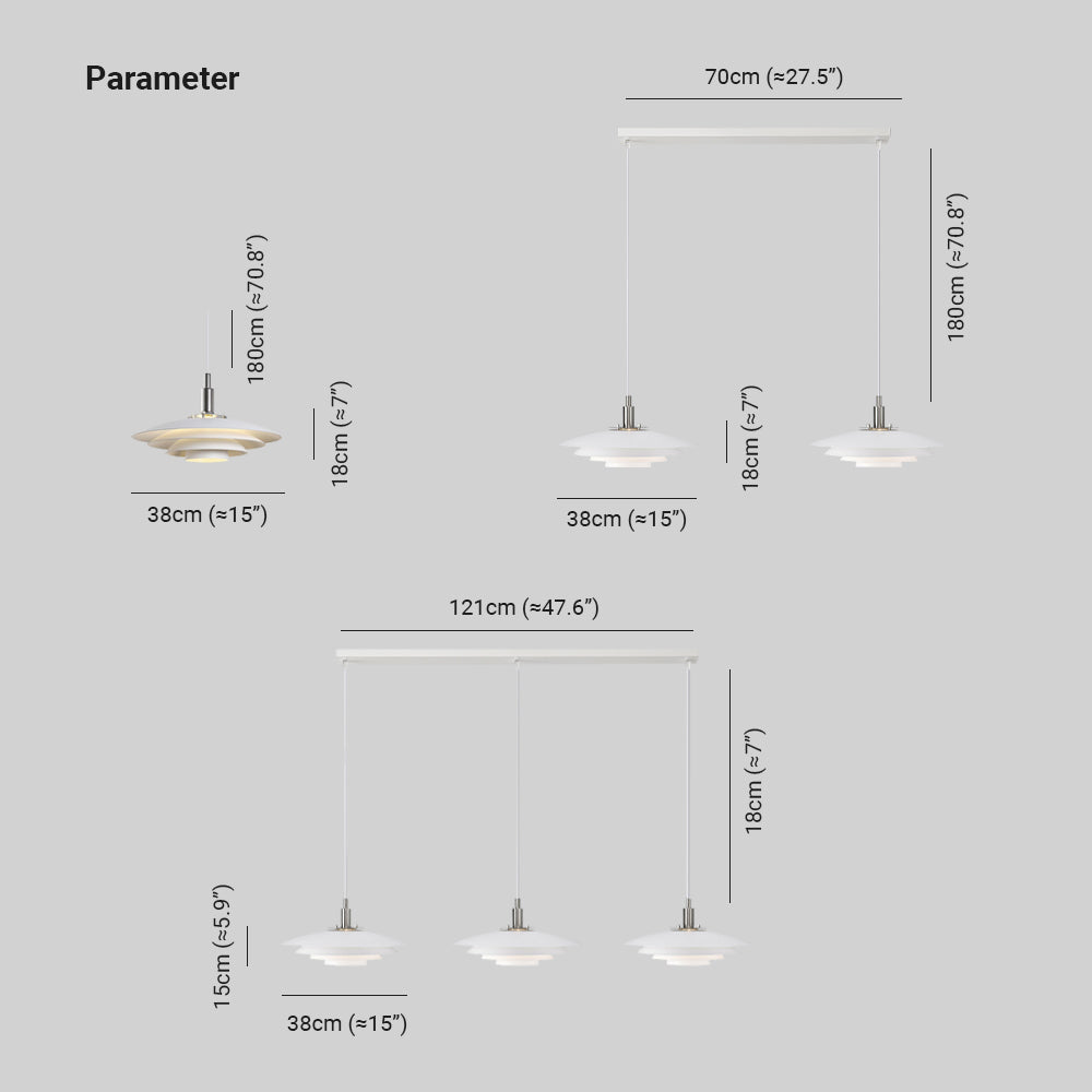 Crains Suspension Bol Moderne, Métal, Blanc, Chambre - Neutralighting