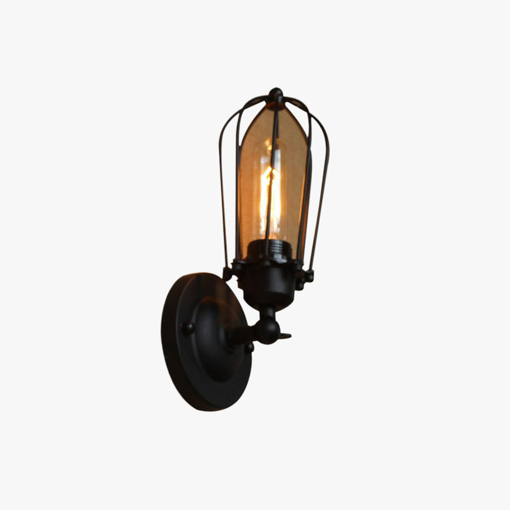 Silva Applique Murale Ciselé Vintage, Métal, Noir/Rouille/Bronze/Or/Argent, Chambre - Neutralighting